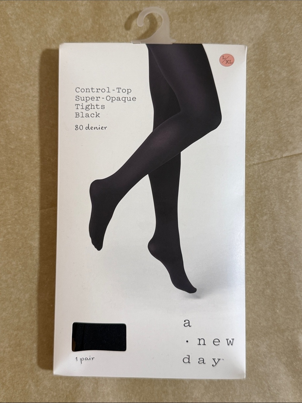 Control Top Tights in Black